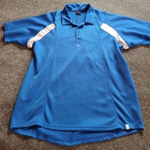 Vintage Nike Sphere Center Swoosh Golf Polo Mens XL casual / preppy